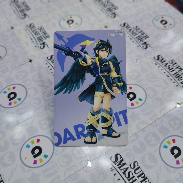 Tarjeta Amiibo Dark Pit / Smash Bros