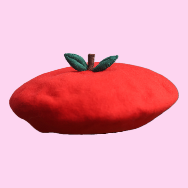 Béret enfant Rouge Pomme