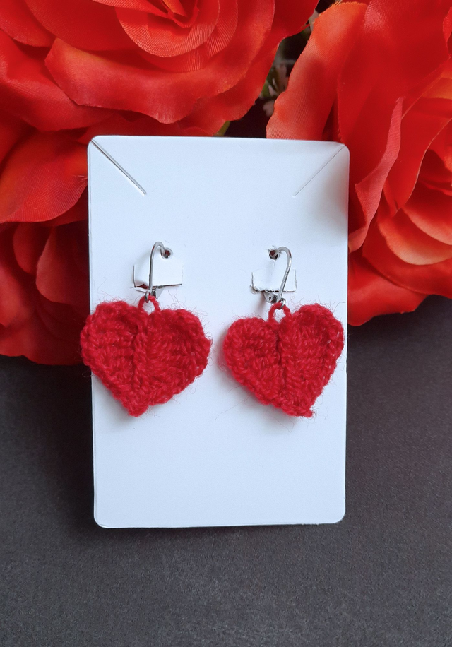 Navodila za izdelavo uhanov srčkov