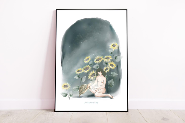 LA TORTUE ET LES TOURNESOLS