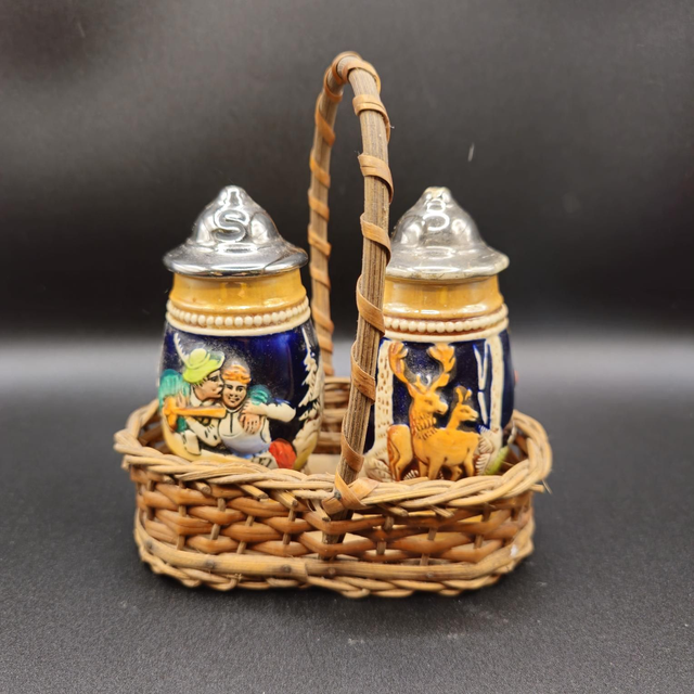 Duo salière poivrière Bavaroise 