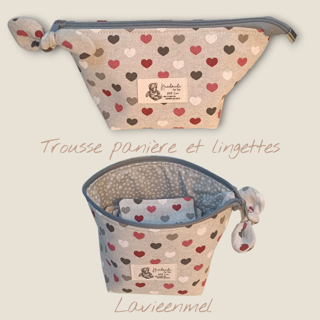 Trousse de toilette panière