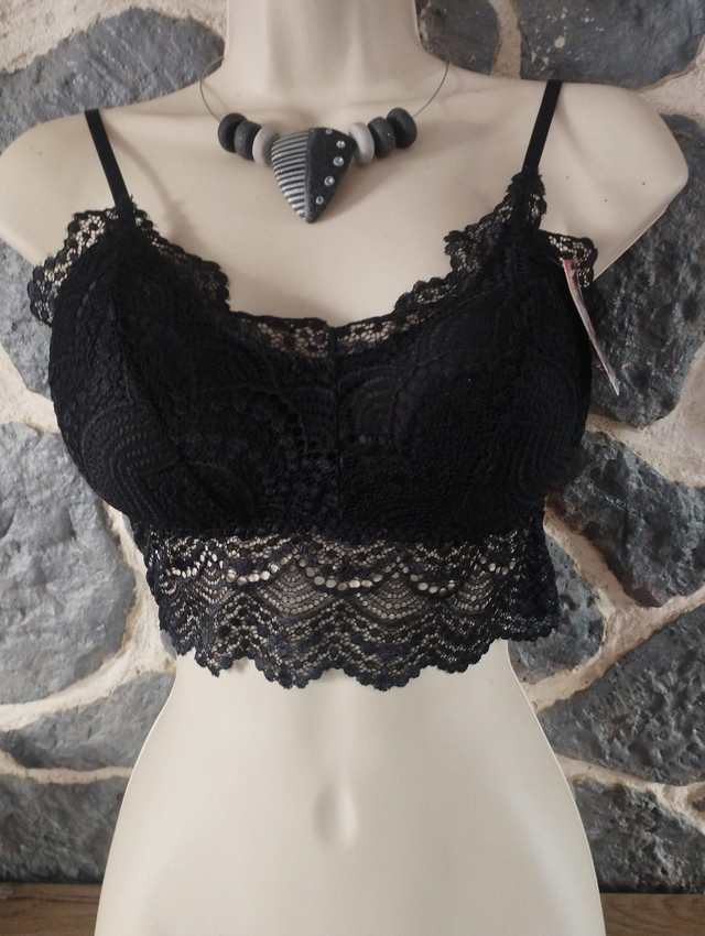 Brassière noire S/M. 