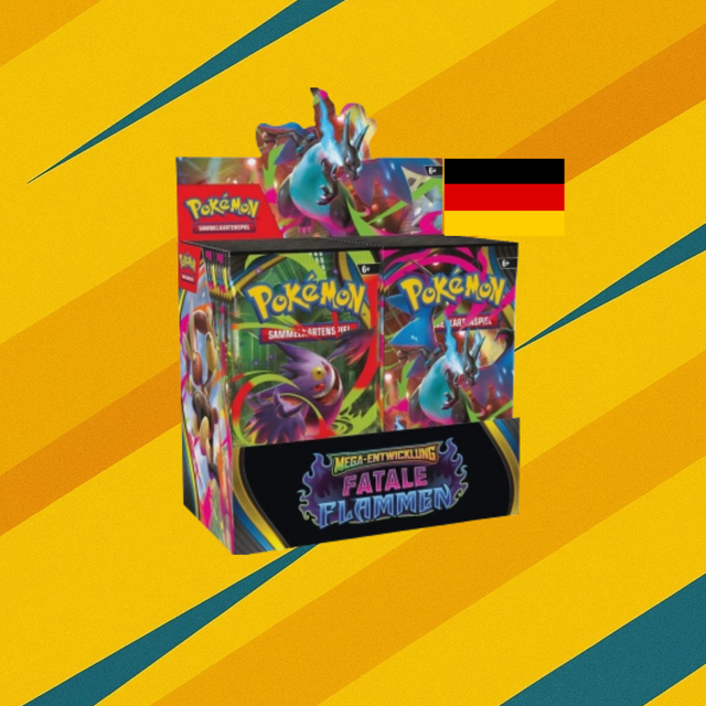 Pokemon Fatale Flammen Display Deutsch 