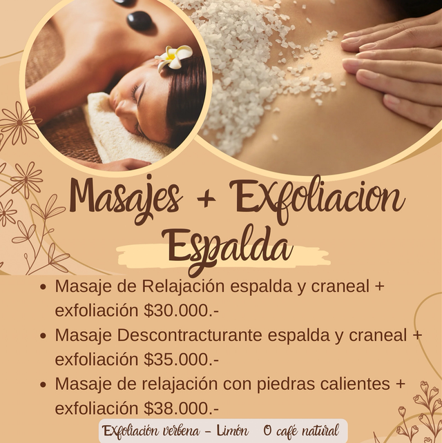 Exfoliación espalda 