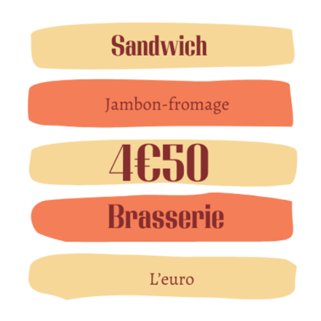Sandwich Jambon fromage