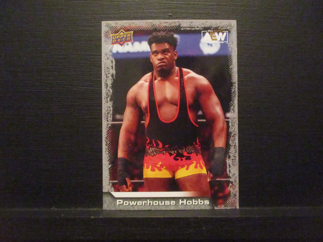Powerhouse Hobbs - All Elite AEW Original Upper Deck Trading Card #6