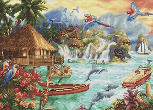 Island Life by Letitstitch 