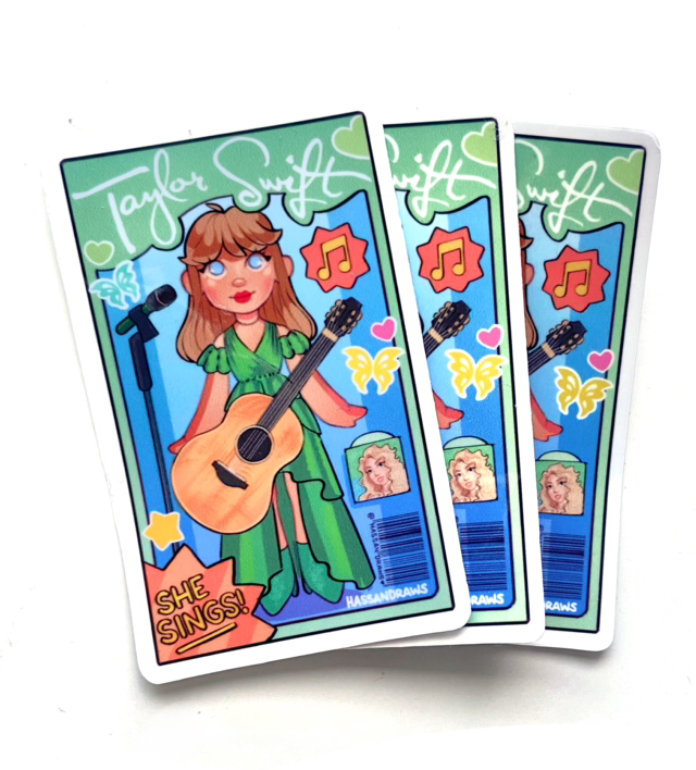 Debut Eras Doll Sticker