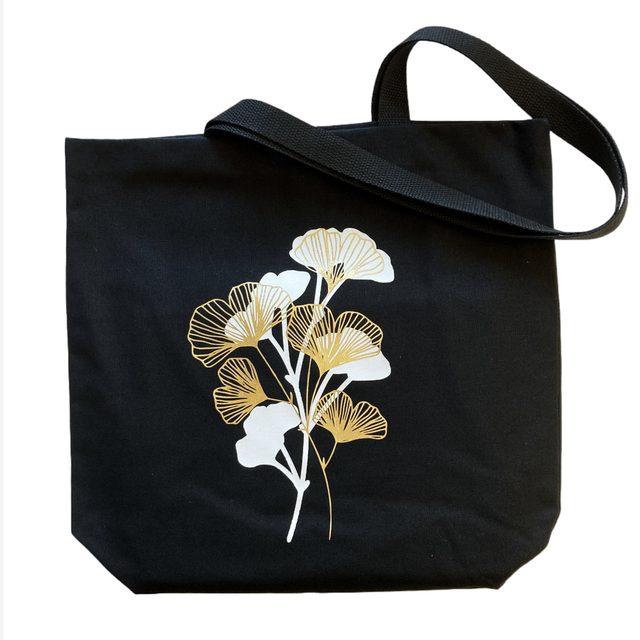Tote bag Feuilles Ginkgo Biloba