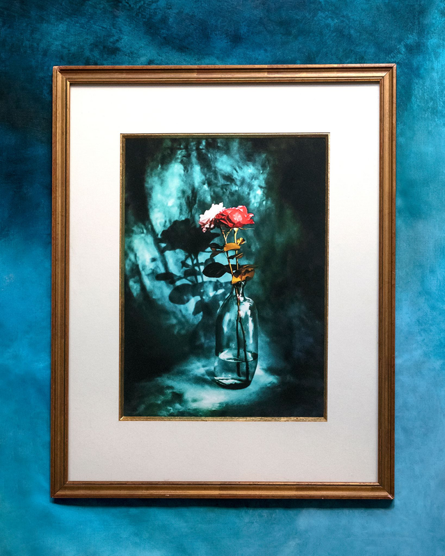 Tirage "La Reine Rouge et La Reine Blanche" encadré