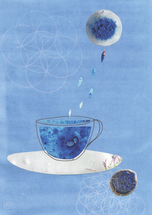 Illustration PRINT A4 - Larmes de lune