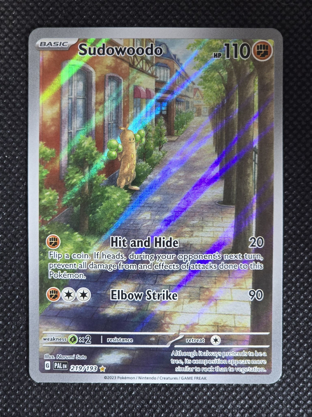 Sudowoodo (PAL 219) Paldea Evolved INGLES