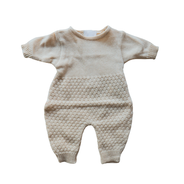 Combinaison pyjama beige