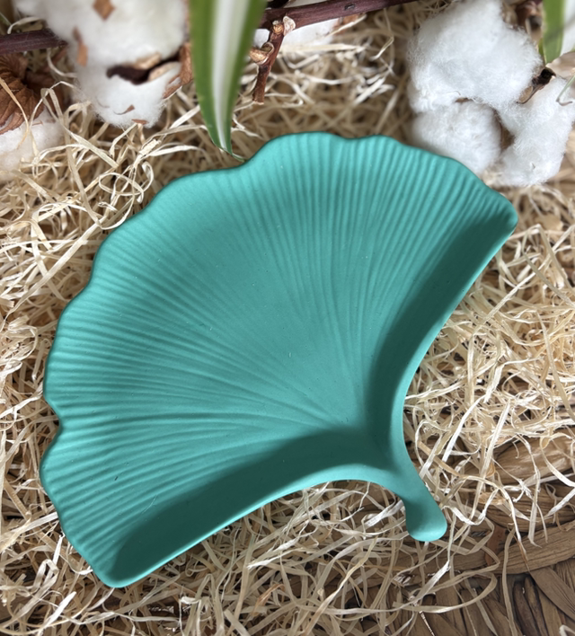 Plateau Ginkgo en Jesmonite 