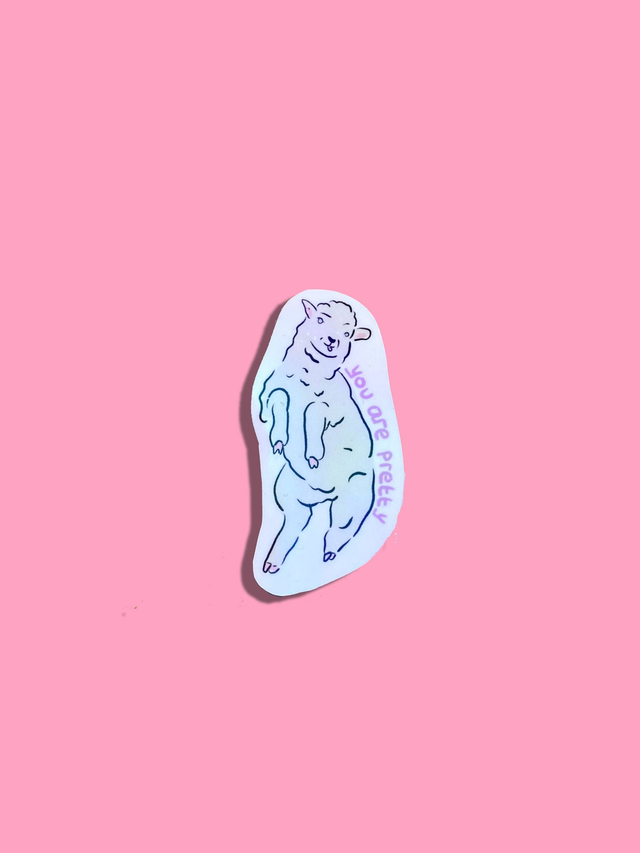 Sticker brebis pretty 