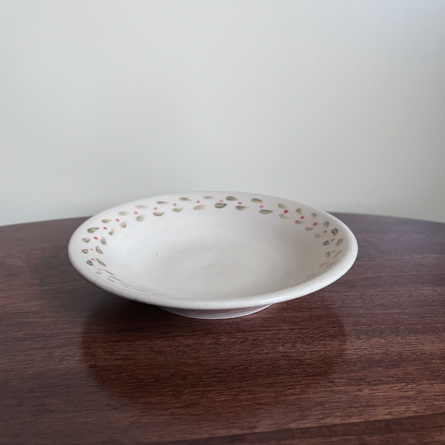 Small Christmas bowl - Hand painted