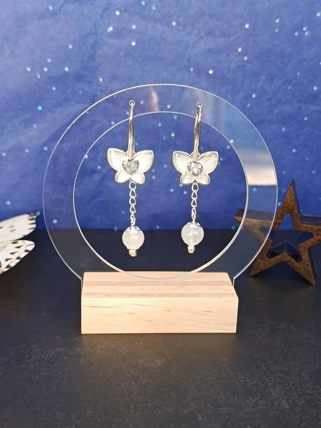 AstreLune - Boucles Murmure d’Aile Lunaire