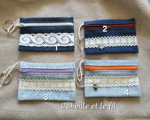 Porte-monnaie/cartes Dentelle 
