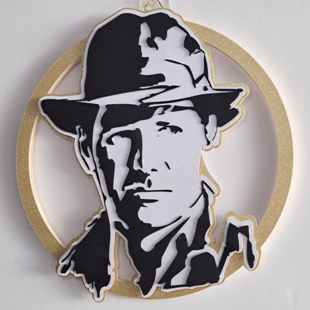 Couronne  décorative murale Indiana Jones