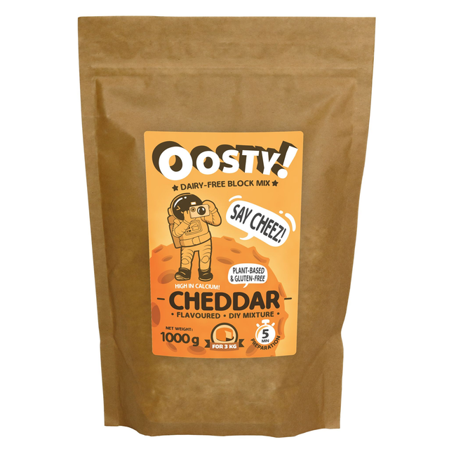 Oosty vegan "cheese" premix Cheddar flavor