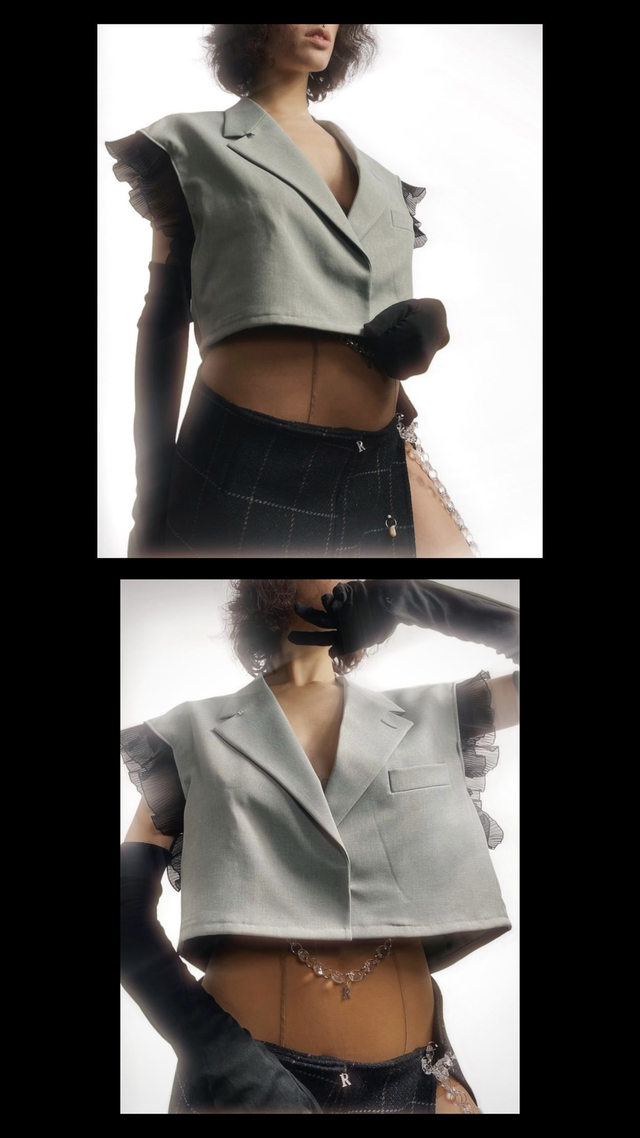 Blazer Upcycled - Albert(e) - XXL