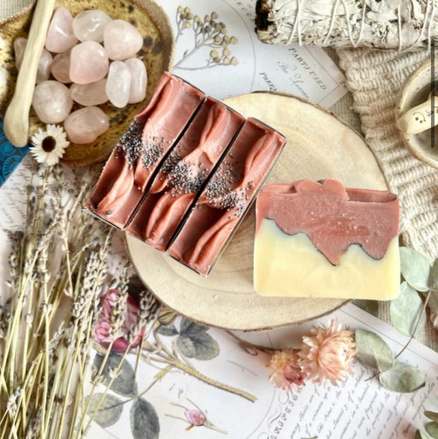 Louisa B Cedarwood & Geranium Soap