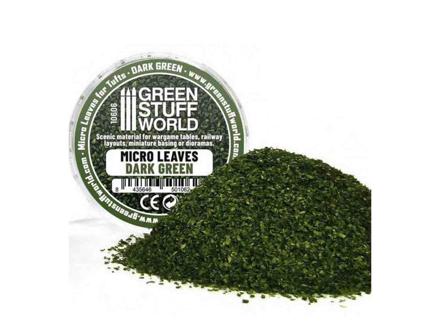 MICRO FEUILLES - Mélange vert foncé GSW 10606