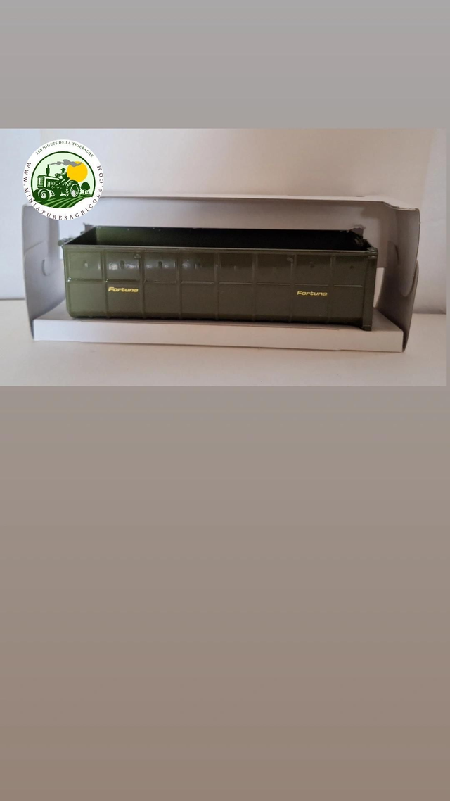 benne Fortuna pour crémallière déposable siku 7073

