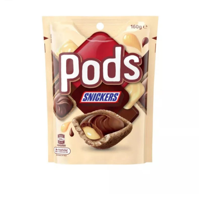 Pods Snickers 160g (Australie) halal