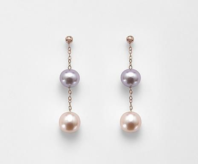 Orecchini Mikiko in Oro 18 Kt con Perle 
