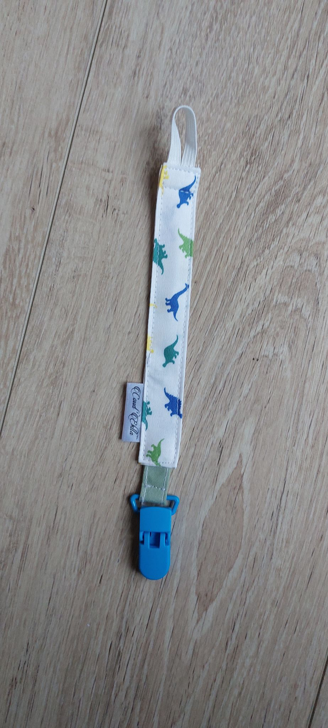 Attache sucette dinosaure