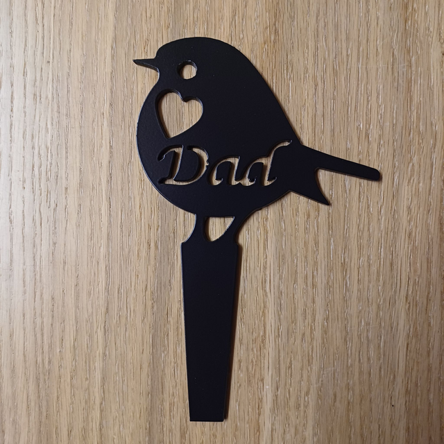 Dad Robin Garden Spike