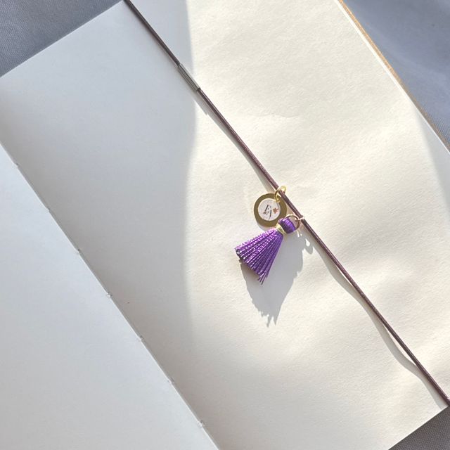 Marque-page Elastique Violet 