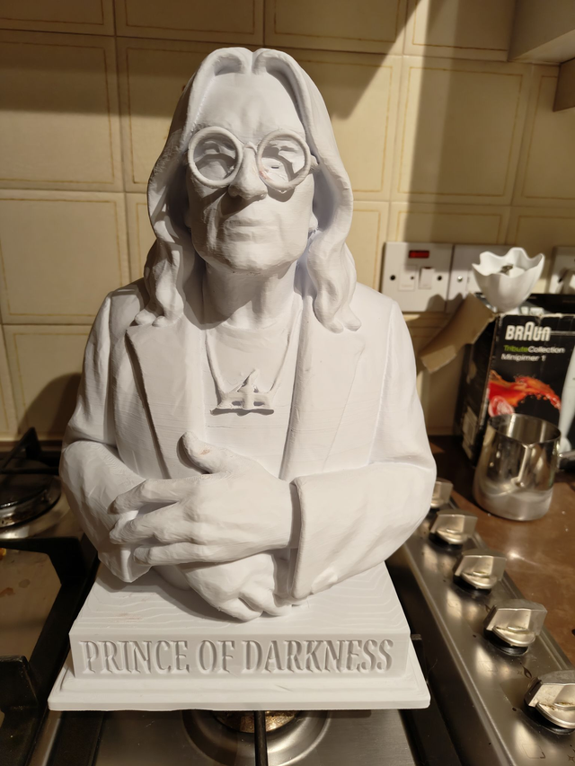 Prince of Darkness – Hand-Finished Rock Bust – UK Made