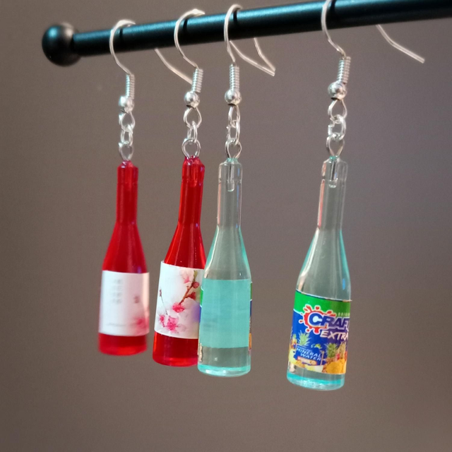 Drink Bottle earrings