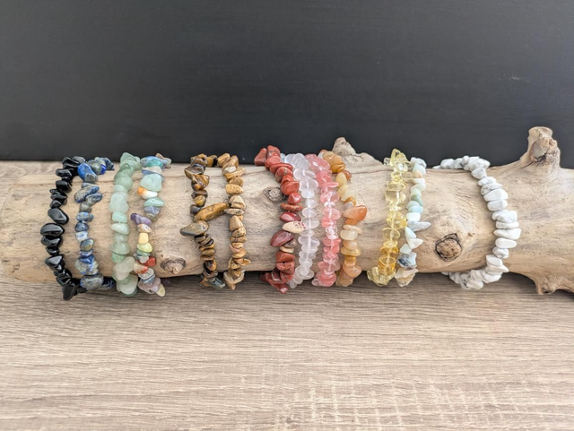 Bracelet bohème pierres 