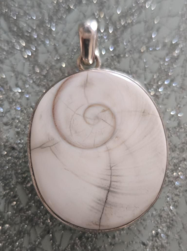 Sterling Silver Shiva's Eye Pendant