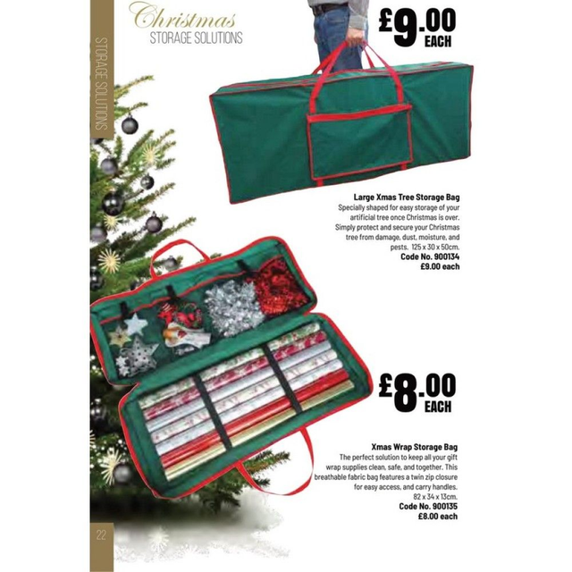 Large Xmas Tree Storage Bag