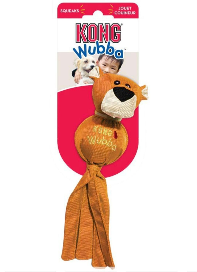 KONG WUBBER ORANGE PANTHER LARGE