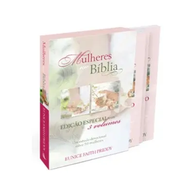 Kit Mulheres na Biblia 3 volumes