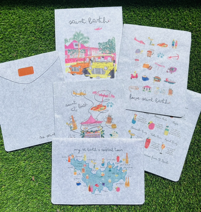 Protège ordinateur ou document en feutrine 