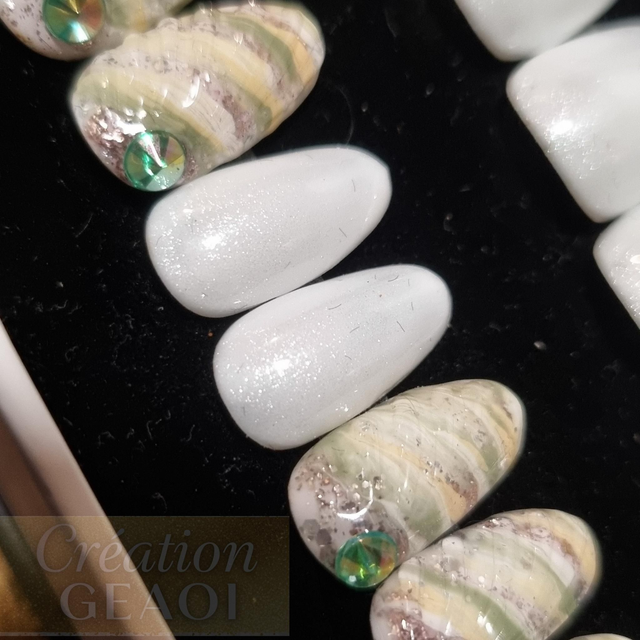 Coquillages nacre little rond S