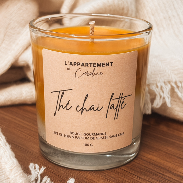 Bougie Thé chai latté
