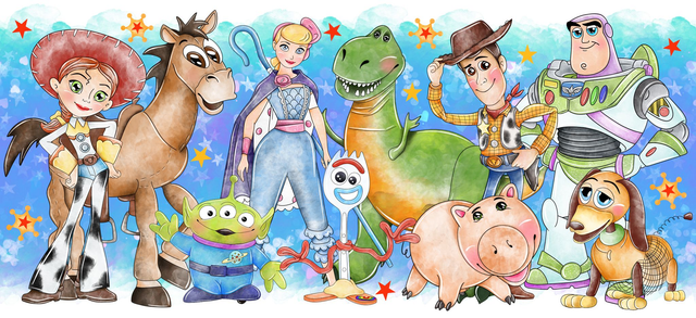 Toy Story UVDTF Wrap