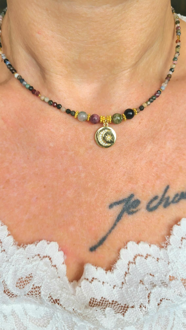 Collier Tourmaline – Protection & Ancrage