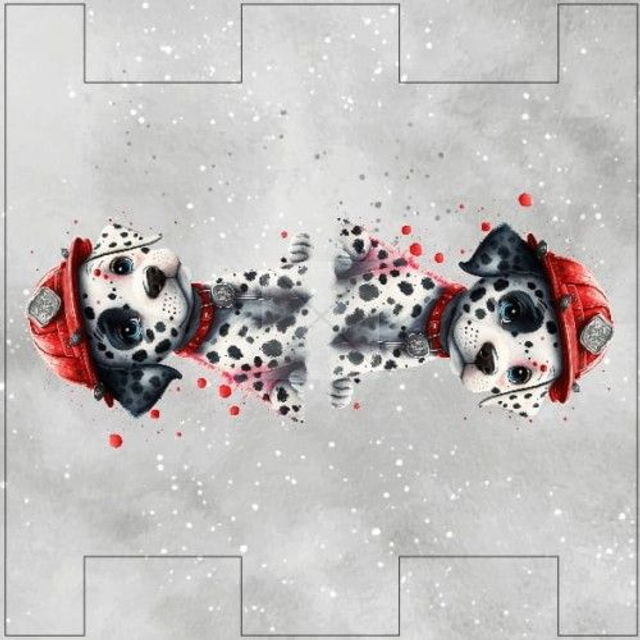 Panneau trousse carrée chien