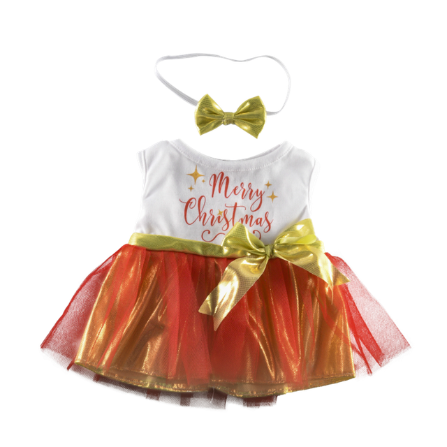 Robe tutu Joyeux Noël - 40cm
