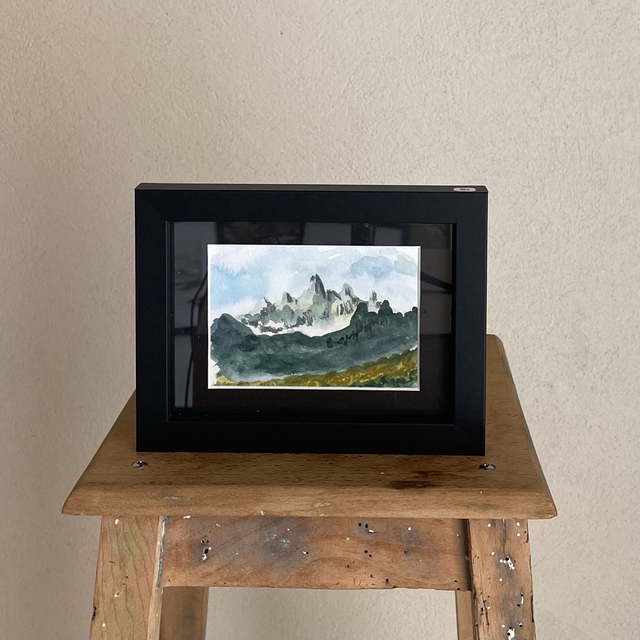 Aquarelle - Bavella // 1