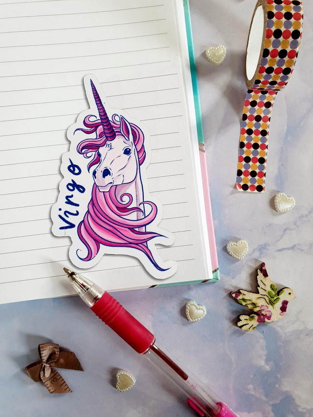 Virgo Single Sticker